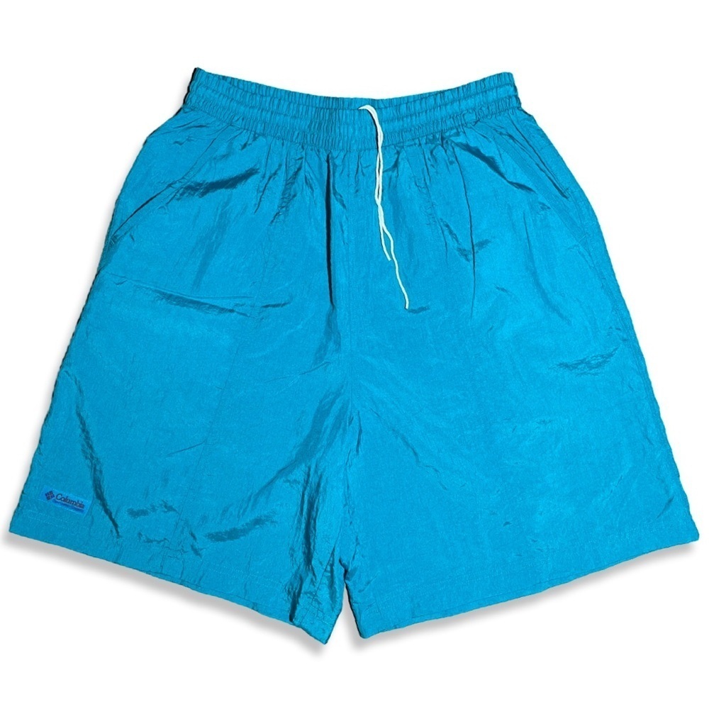 Vintage 90s Columbia Nylon Shorts - Picture 1 of 5